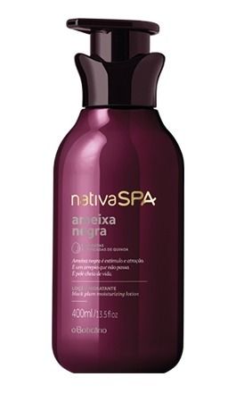 NATIVA SPA LOÇÃO HIDRATANTE DESODORANTE CORPORAL AMEIXA NEGRA 400ML