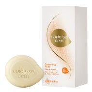 CUIDE-SE BEM SABONETE PERFUMADO LEITE E MEL, 5 UNIDADES DE 80G CADA